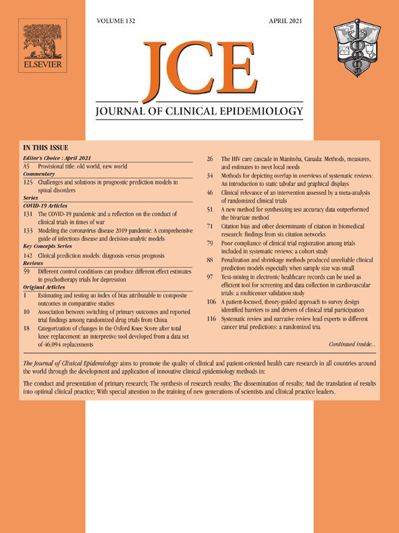 Journal of Clinical Epidemiology (JCE)